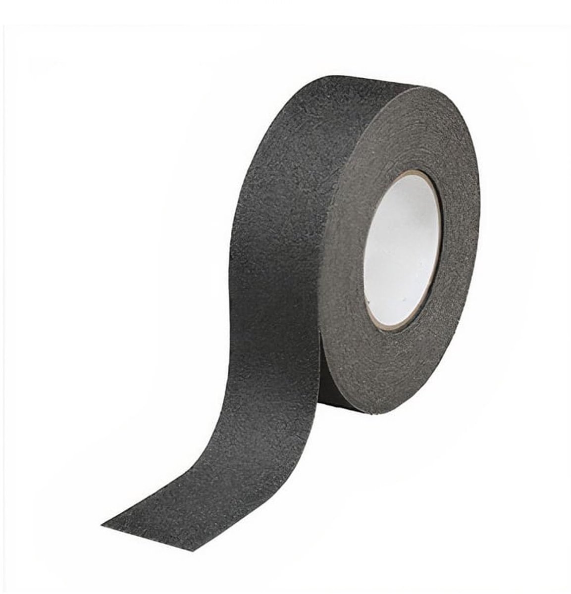 5 m zwart antislip plakband met PU-korrels, zeer sterke lijm, ideaal voor trappen, zwembaden, douches en speelruimtes, 40 mm breed