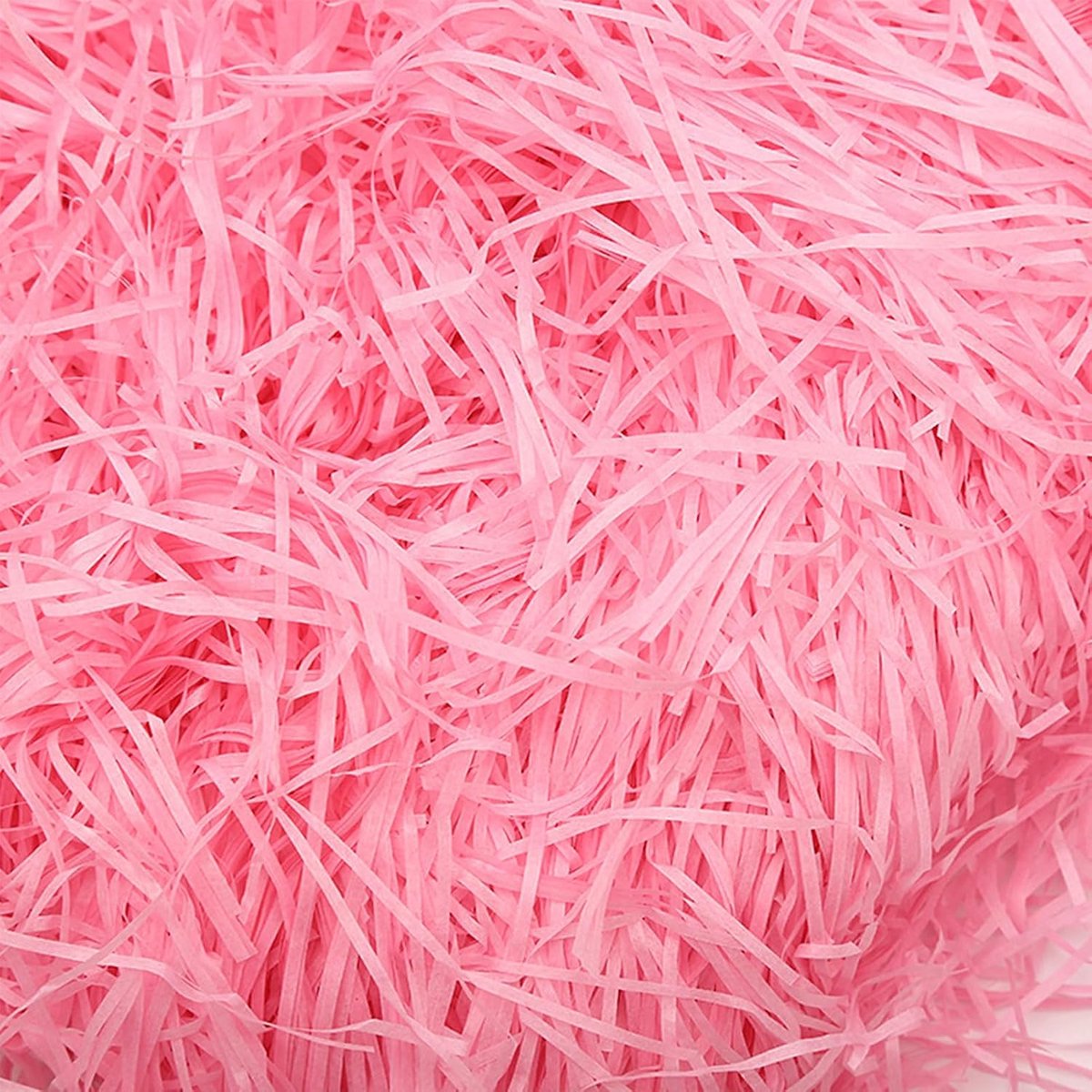 50 g papierchips om te vullen, papieren vulling, geschenkdozen, knutselbast, verpakking, materiaal voor de decoratie van feestjes, roze