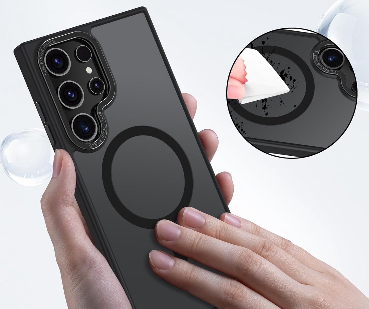 Swissten SM-S948B Galaxy S26 Ultra MagStick Flex Case - 35503248 - Black [TEST - NOT FOR SALE]
