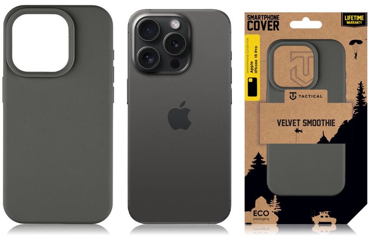 Tactical Smoothie hoesje - Geschikt voor iPhone 15 Pro - Bazooka