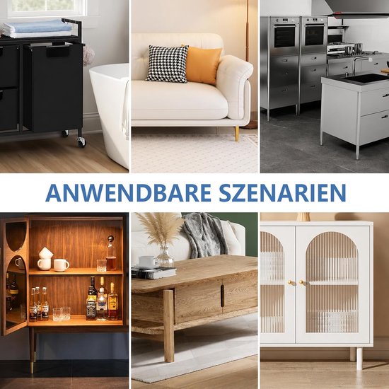 20 stuks plinten clips met 44 schroeven, voor keukenplint, robuuste stabiele keukensokkel, bevestiging voor 27-32 mm plint keuken (zwart) — afbeelding 5
