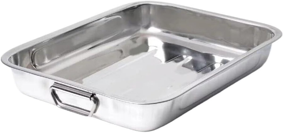 bakplaat Grote antiaanbakbakplaat for in de oven Bakplaten RVS ovenplaten Bakplaat RVS bakplaat(35 cm)