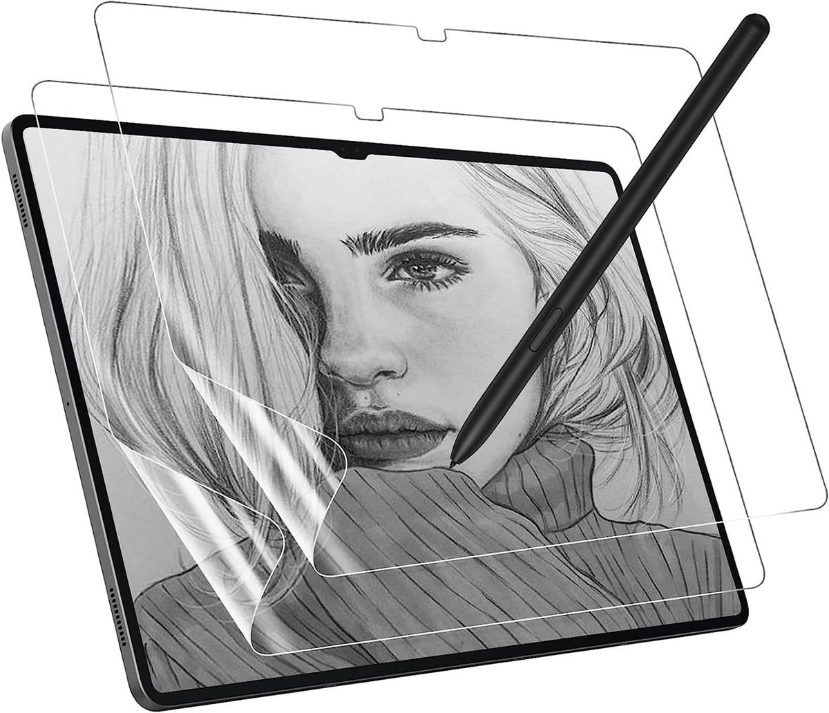 2 stuks papieren beschermfolie voor Samsung Galaxy Tab A11/Galaxy Tab A9 8,7, matte papierfolie, beschermfolie, displaybescherming, verblindingsvrij feel-papier, folie, PET-scherm, bescherming voor