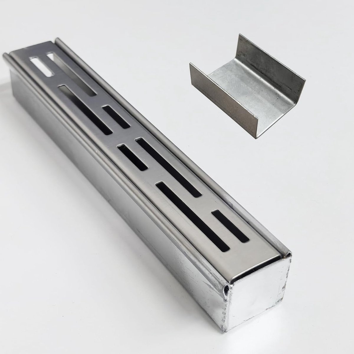 afvoergoot accessoires, eindkap met aansluiting, voor afvoergoot 3,5 cm