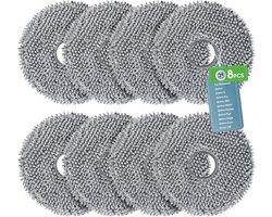 8 stuks wisdoeken, reserveonderdelen voor Roborock Q Revo/Qrevo S/Qrevo Pro/Qrevo Slim/Qrevo MaxV/Qrevo Master/Qrevo Plus/Qrevo Edge/Qrevo Curv robotstofzuiger, spin reinigingspads