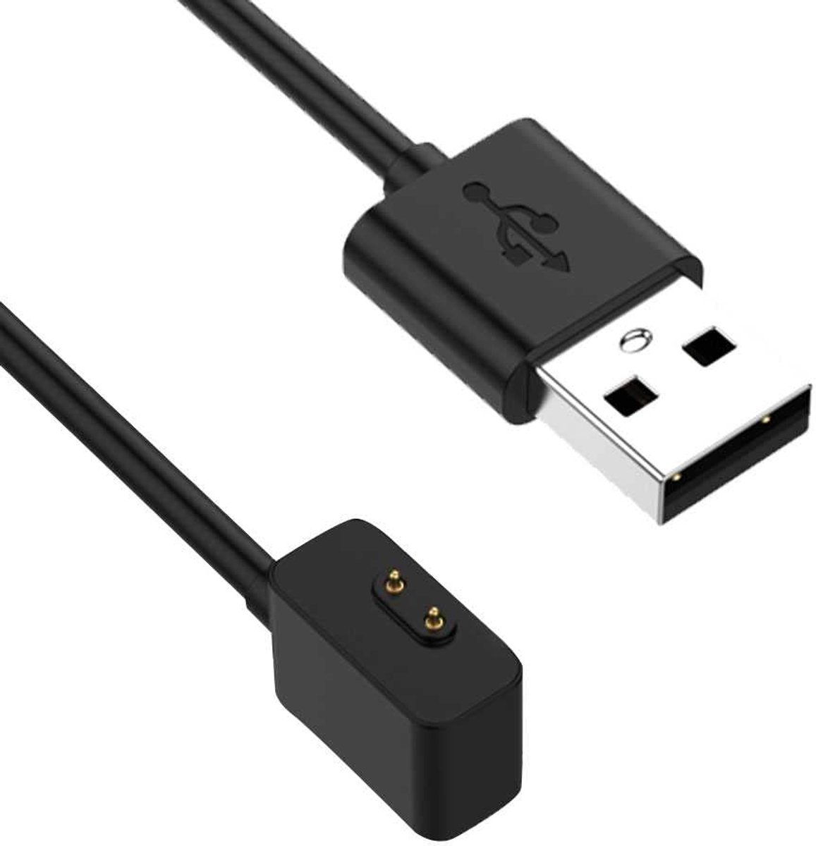 Magnetische oplaadkabel, 60 cm, compatibel met Redmi Watch 2/Redmi Watch 2 Lite/Redmi Smart Band Pro, USB-stekker type A 2.0