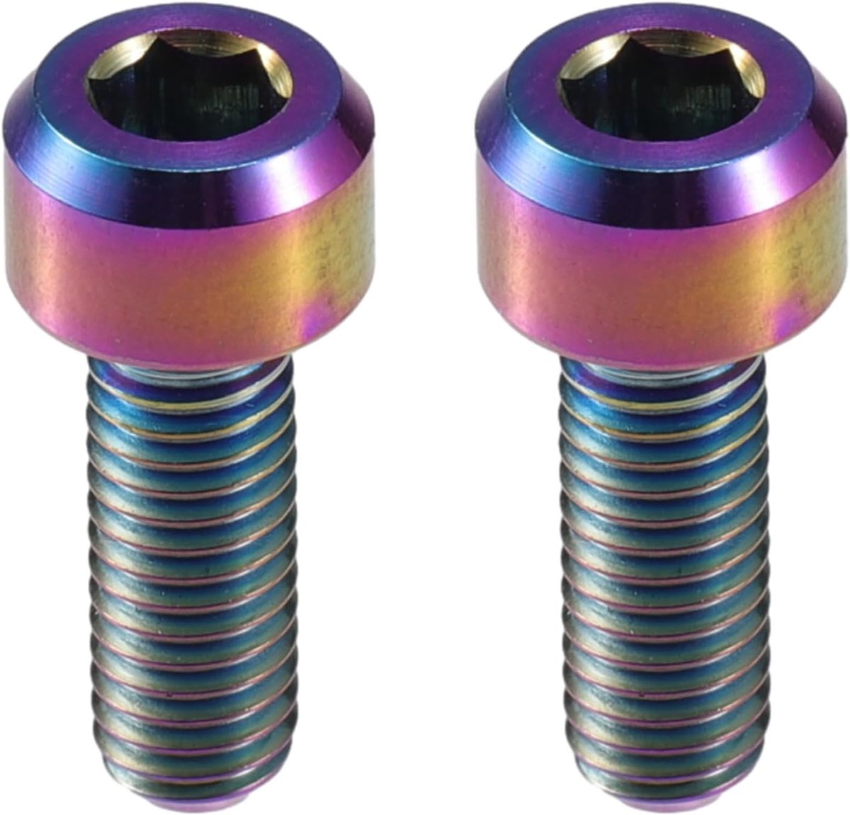 ABSOPRO M5x14mm Gemengde Kleur Fiets Zadelpen Derailleur Greep Bouten - 2 Stuks