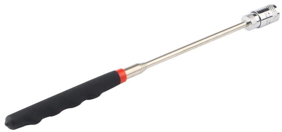 *** Telescopische Magneet Pick Up Stick met LED Lampje - 19-81 cm bereik voor moeiteloos magnetisch oppakken en opruimen! ***