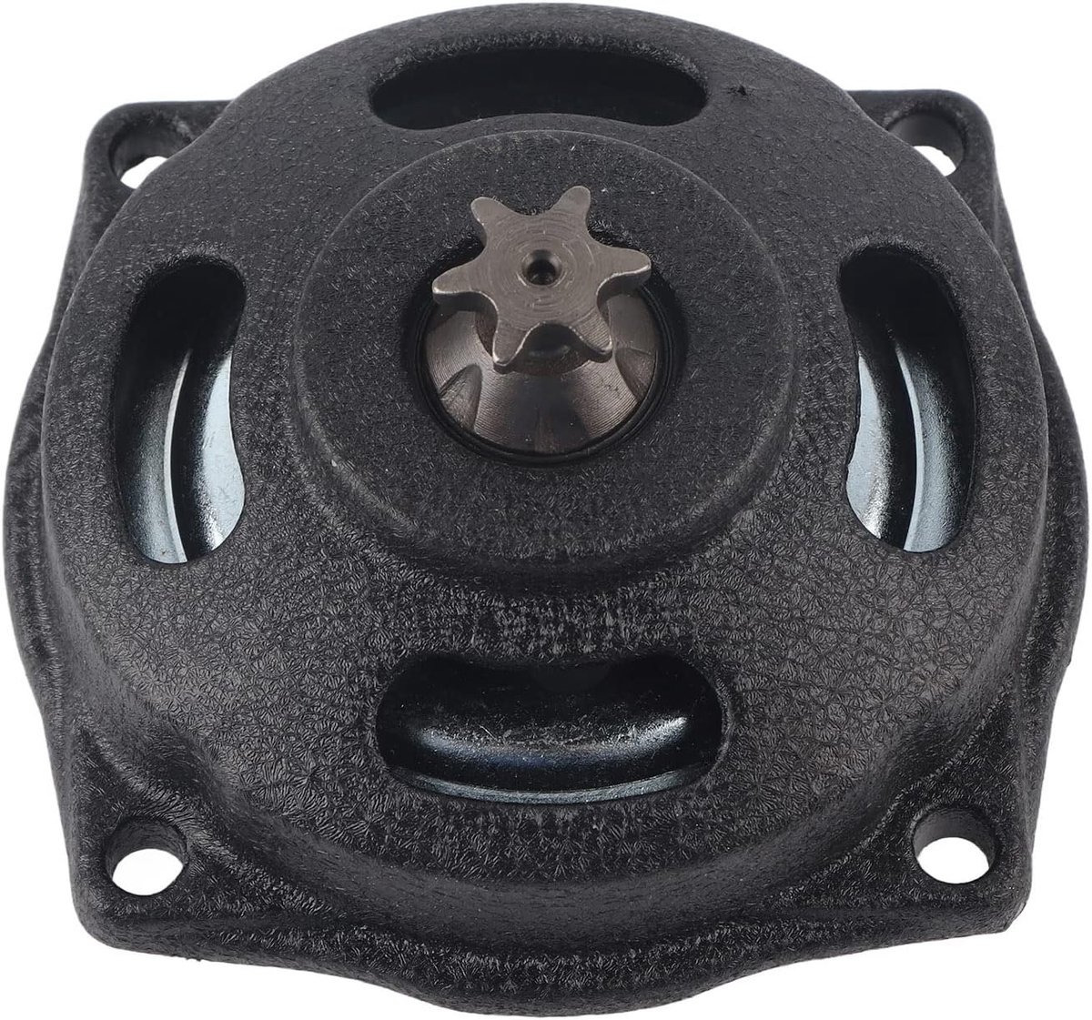 Trommel Tandwiel丨 Koppelingstrommel: Rvs 6 Tanden Transmissie Koppelingstrommel voor 2 Takt 47cc 49cc Motor Mini Pocket Crossmotor ATV Quad Transmissiesysteem