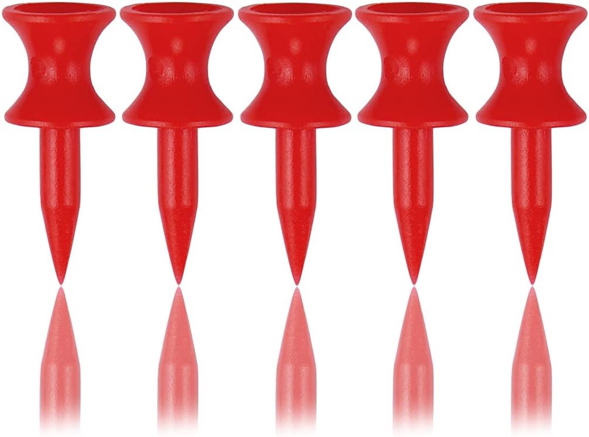 Golft-stukken Plastic 32MM 100 Telling Kleine Kasteel Golf T-stukken 1 1/4"