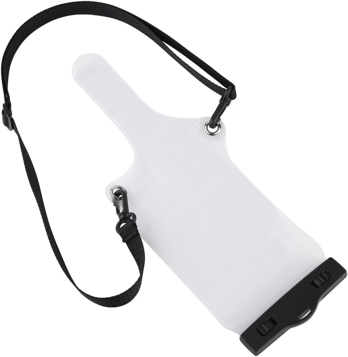 tas voor walkietalkie, beschermhoes met trekkoord, waterdicht, stofdicht, beslaat niet, eigenschappen: geschikt voor strand, rafting, alpineski, standaard, standaard