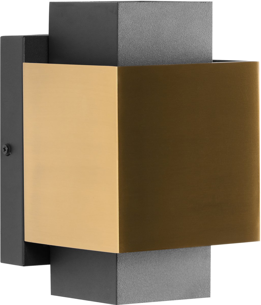 TIMOK - Buiten LED wandlamp - Messing - Aluminium