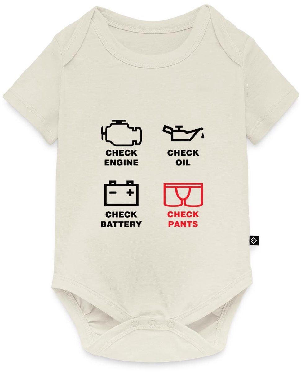 Baby Checklist Grappig Cadeau Voor Vaders Baby Rompertje Met Korte Mouwen