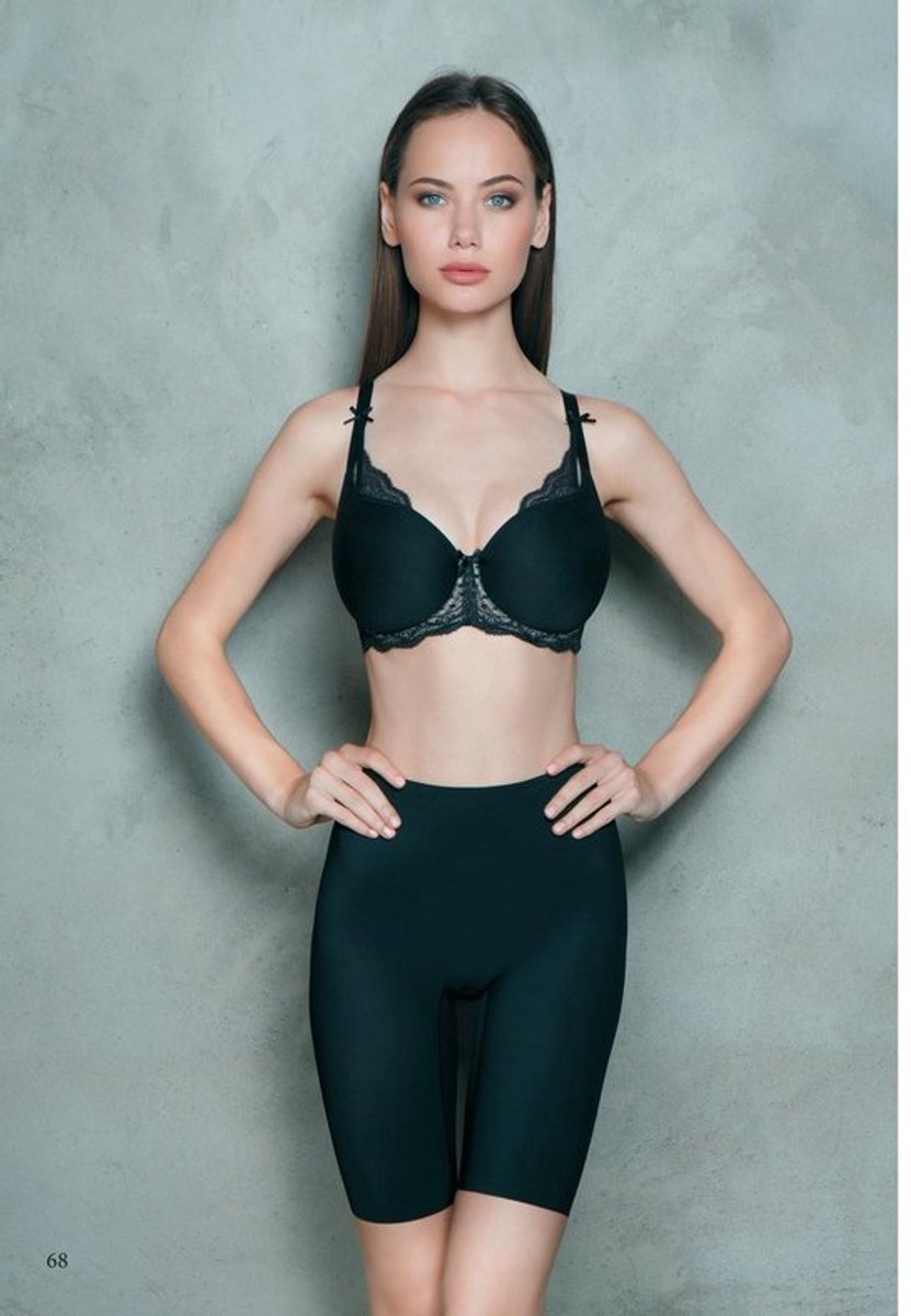 MILENKA zwarte shaping shorts van Revolutional Slim met Aloë Vera laagje maat 48 valt