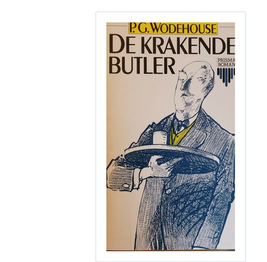De krakende butler - cover