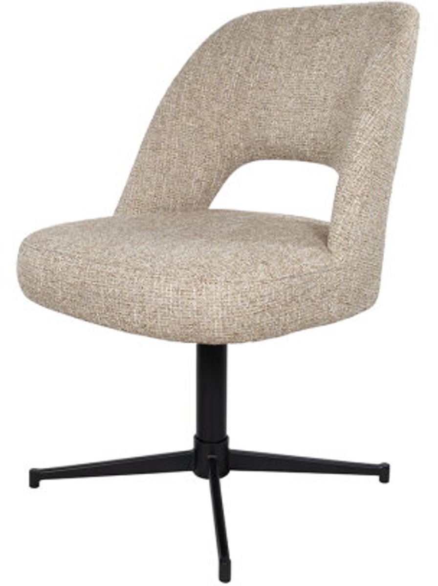 MySons Eetkamerstoel Maxima Field Hazel 170 - Hazelnoot bruin - draaibaar 360 - eetkamerstoelen set van 2