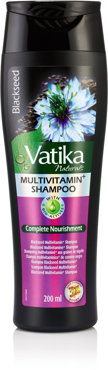 Vatika Naturals Multivitamine Shampoo Zwarte Komijn 400 ml