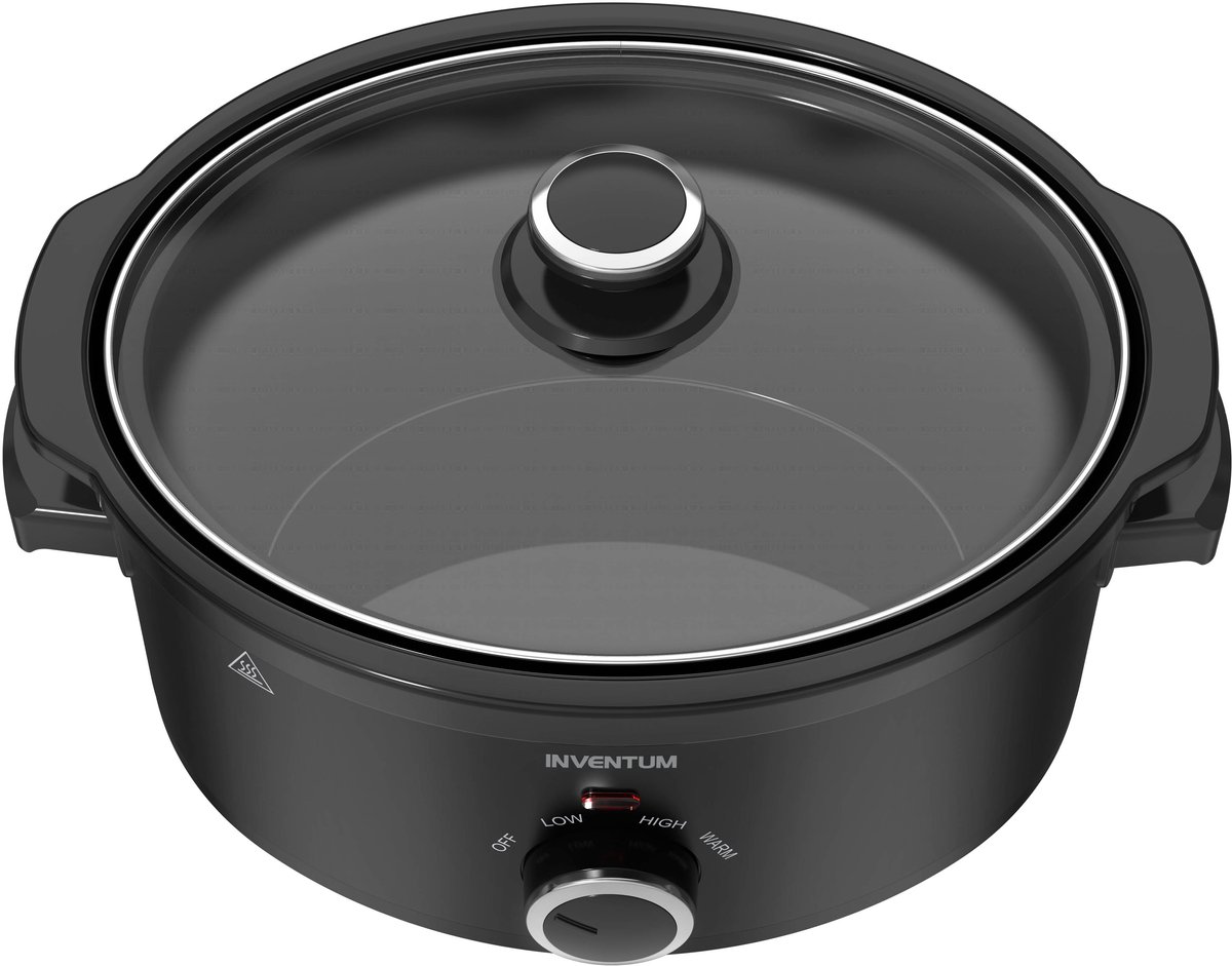 Inventum SC350B Slowcooker - 3,5 L - Warmhoudfunctie - Keramische Binnenpan - PFAS-vrij - Zwart – foto 3