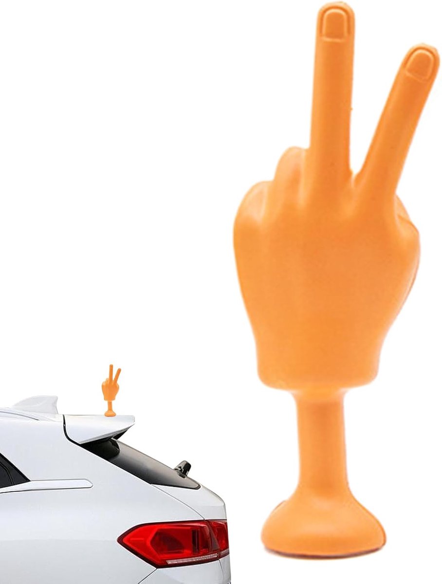 Hand Decoratie - Auto Accessoire - Voertuig Stijl - 3D Bewegend Design - 1 stuk - Niet gespecificeerd