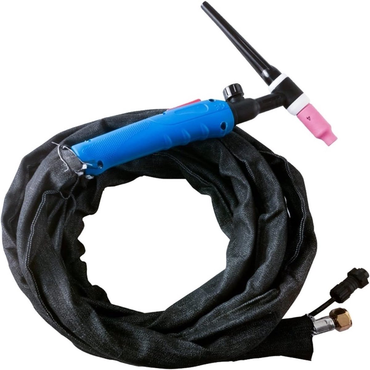 Soldeerbrander - Lastoorts TIG - Lassen - Flexibele nek - 3 meter - Blauw