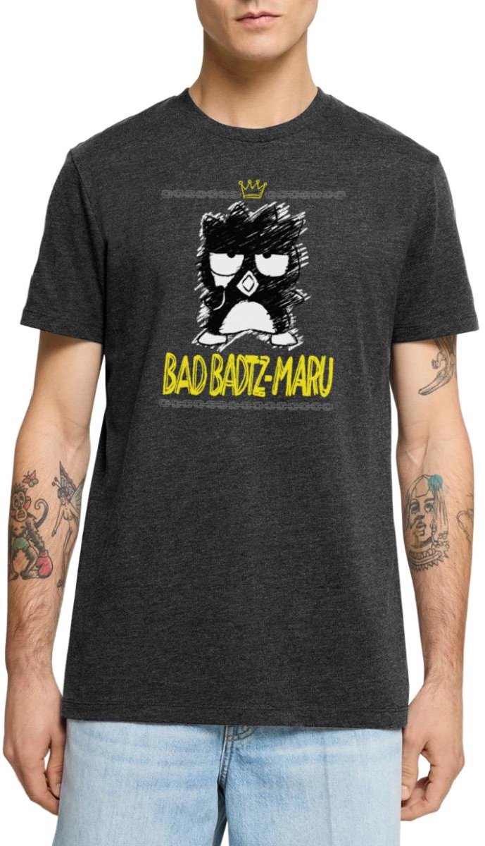 Bad Badtz Maru In De Geschetste Stijl Premium T Shirt Heren