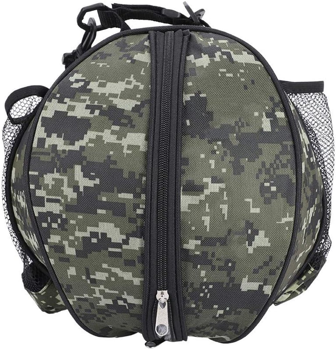 Sportbal Tas - Ballenhouder Opberger - Sporten en Trainen - Verstelbare Schouderriem - 30 x 30 x 30 cm - Zwart