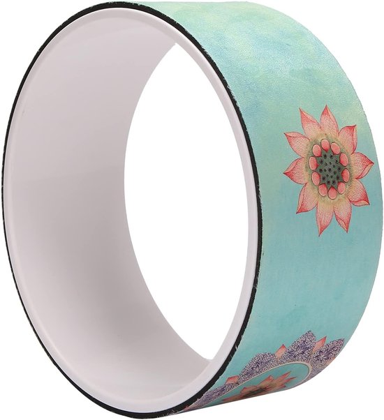 Yoga wiel - Rug opener - Flexibiliteit verbeteren - Extra dikke vulling - Niet gespecificeerd - Fotokleur van BoostMe — afbeelding 4