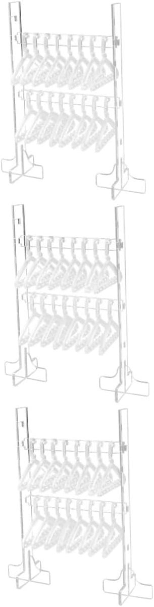 Opbergrek Sieraden - Display Houders - Sieraden Presenteren - Drie Sets - Niet Gespecificeerd - Transparant