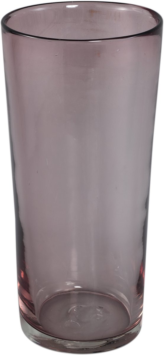PTMD Mehran Pink Glass Taps Vase Big Roze