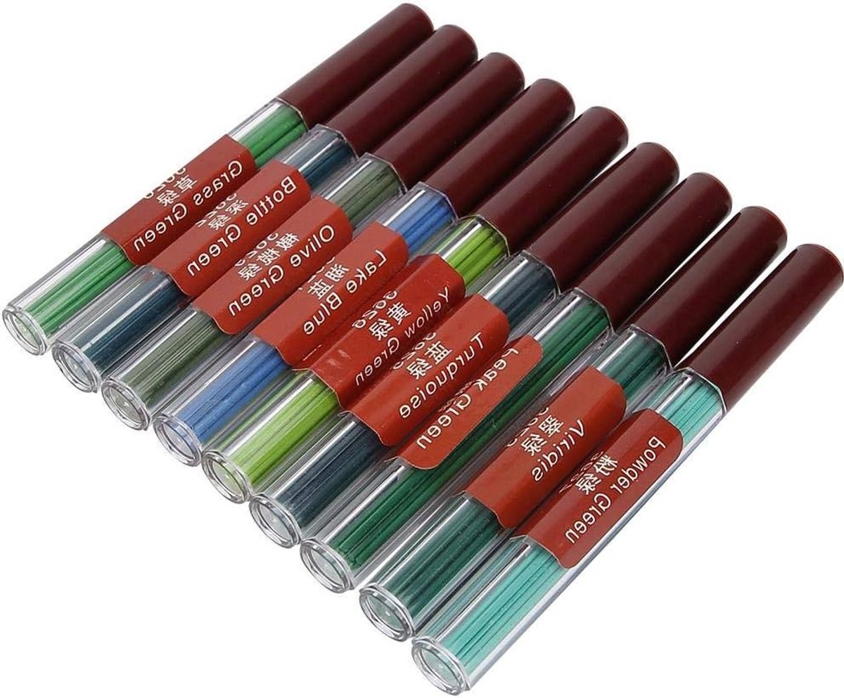 Kleurige 2mm Potloodvullingen, 8 Stuks per Kleur voor Mechanische Potloden - Perfect voor School en Kantoor