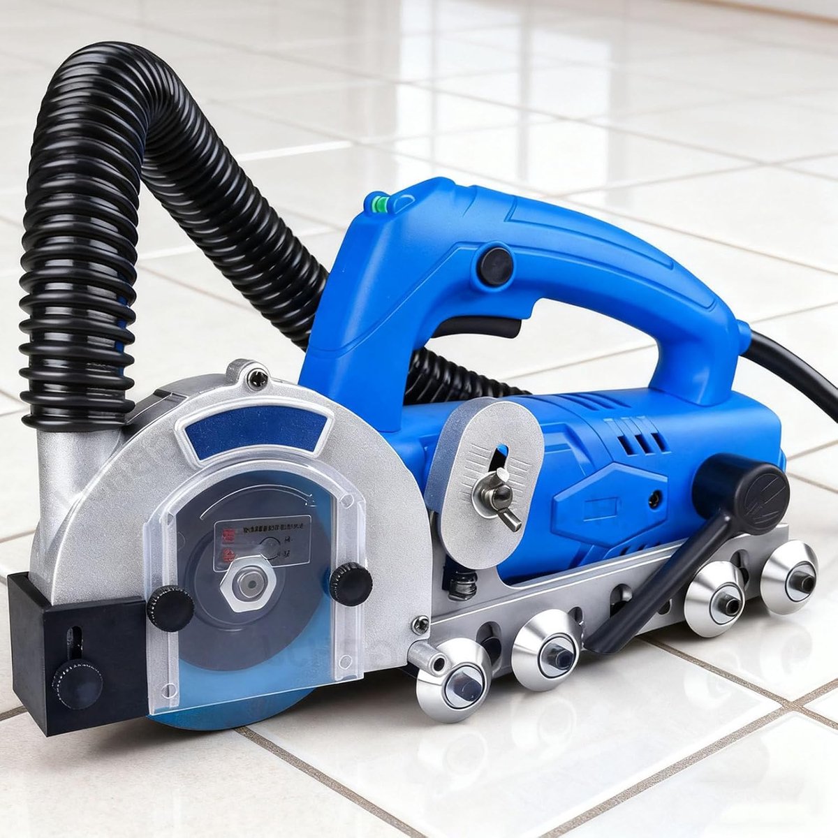 Voegenverwijderaar - Tegelreiniger Krabber - Voegen Reinigen - Krachtige 1200W Motor - 33x19x13 cm - Grijs