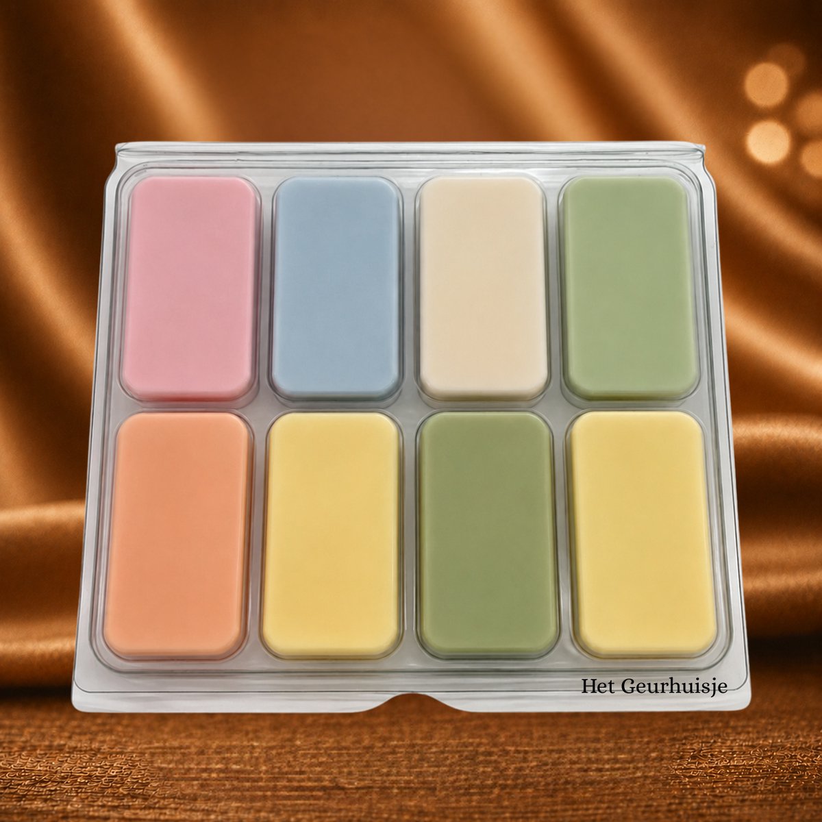 Populaire Wellnessgeur Waxmelt Box – 8 Luxe Geuren – 180-200 Gram – Handgemaakte Waxmelts – Cadeauset – Dierproefvrij