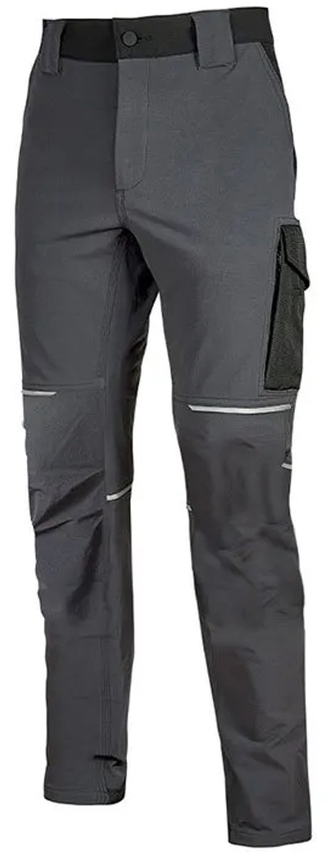 U-power World Werkbroek Grijs M Man