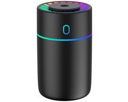 carmdering - Auto Parfum Diffuser - USB - Met Kleurrijke Verlichting - 2 Standen - Auto Uitschakeling
