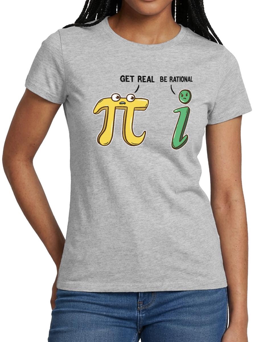 Wiskundegrap T-Shirt Dames
