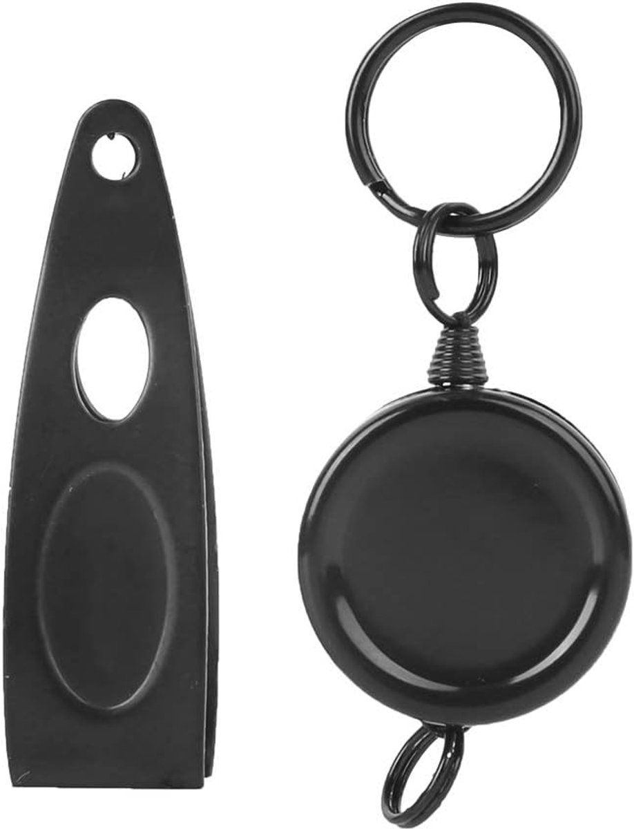 Vislijn Knipper - Lijn Snijder - Vislijnen Snel Snijden - Roestvrij Staal - 45 cm - Zwart