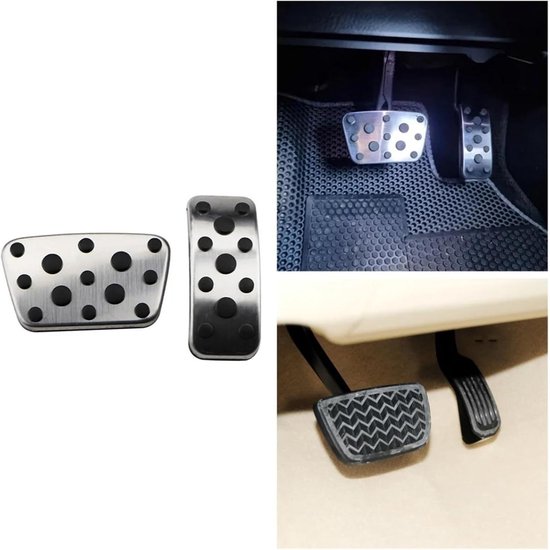 Autopedalen Pedaalhoezen - Pedaal Covers - Verbeter Rijervaring - Antislip Rubber - Set van 2 - Zwart — afbeelding 3