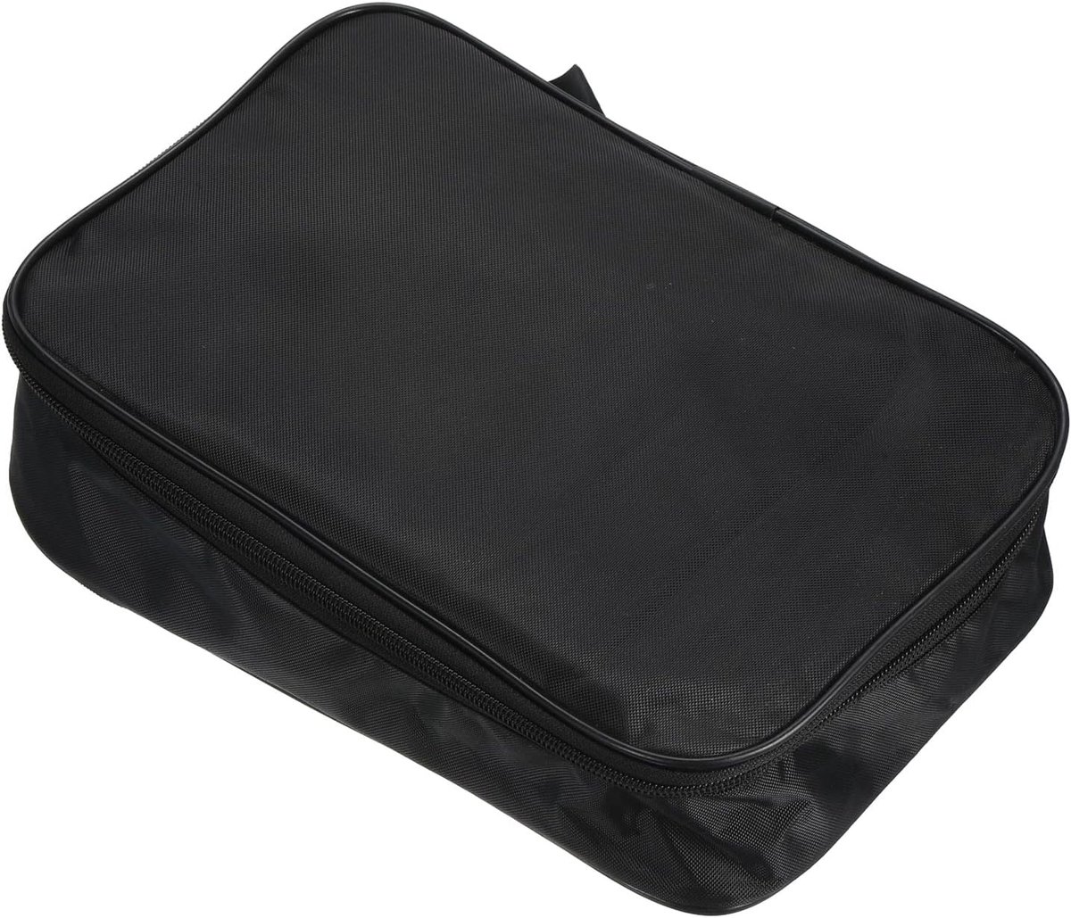 Tafeltennis Racket Case - Ping Pong Tas - Sport Accessoires Opbergen - Zachte Beschermhoes - 11 x 7 inch - Zwart