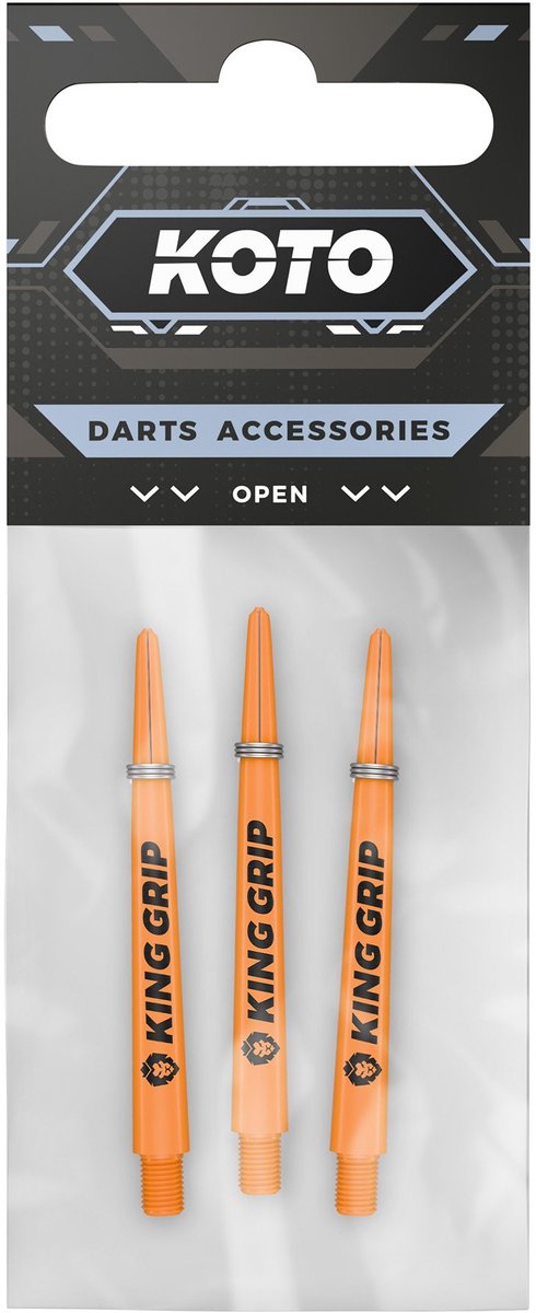 KOTO King Grip Orange - Dart Shafts Short