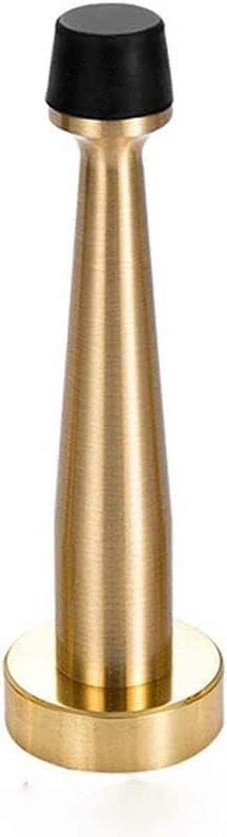 Deurstopper Messing - Deurhouder Bumper - Bescherming Muren - Roestvrij Materiaal - 100 mm - Koper