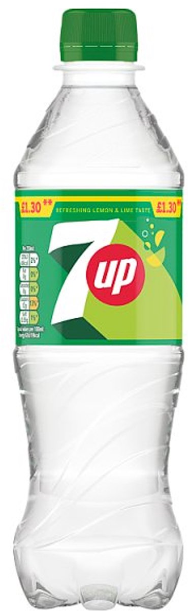 7UP 12 x 500 ml – Lemon Lime Frisdrank – PET Flessen – Koolzuurhoudende Frisdrank Multipack