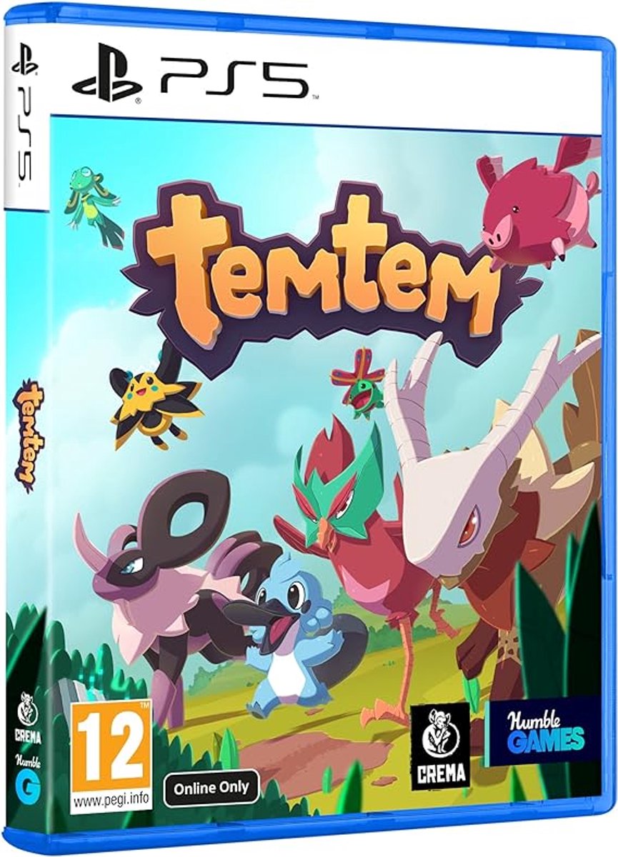 Playstation 5 Temtem Game NEW