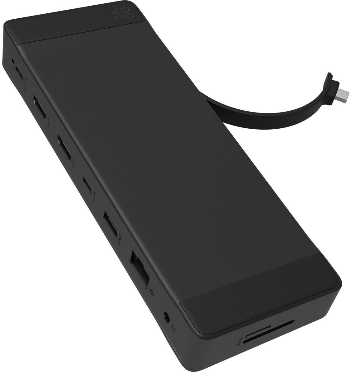 ZAGG 9-Port Hub - 100W USB-C Docking Station voor Laptop, MacBook en Tablet - 2x HDMI, 2x USB-C, 1x USB-A, ethernet, SD-kaartlezer, micro SD-kaartlezer & audio