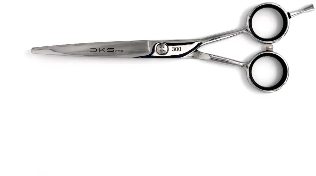 DKS Pro 300 Knipschaar 7.0 Inch – Professionele Kappersschaar – SUS 440A RVS – Rechtshandig – Zilver