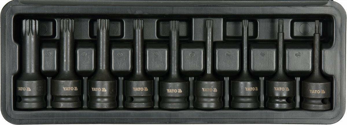YATO YT-10691 - Dopsleutelset - Udarowa - CrMo staal - Spline