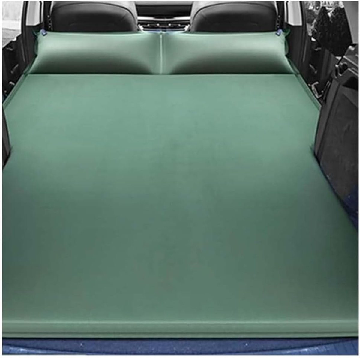 Auto Luchtbed - Opblaasbaar Matras - Kamperen en Reizen - Opvouwbaar en Draagbaar - Normaal - Groen