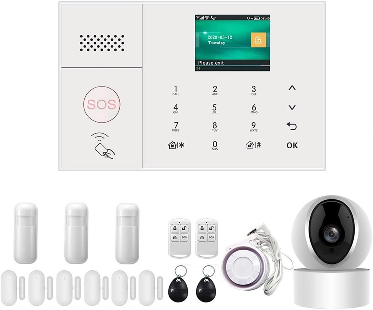 Draadloos Alarmsysteem - Smart Home Beveiliging - Huis Beveiligen - APP Bediening - 25 x 15 x 15 cm
