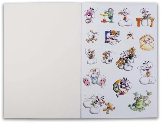 Diddl - Stickerboek - A5