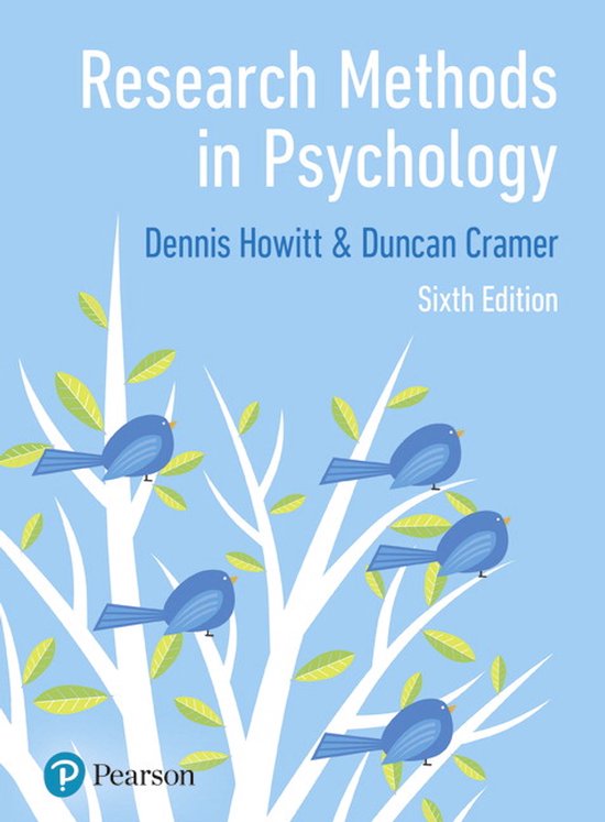 Research Methods In Psychology - cover