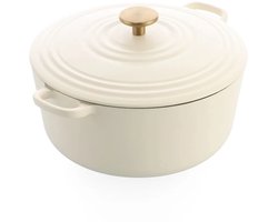 BK Bourgogne Braadpan Gietijzer 28cm/6.7l - inductie braadpan - gietijzeren braadpan -…